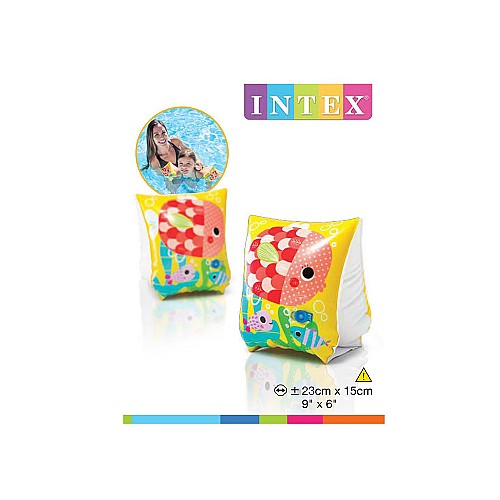 Bracelets De Natation Jaune INTEX