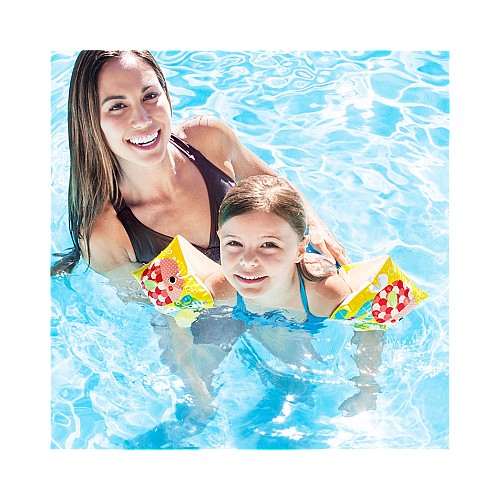 Bracelets de Natation Jaune INTEX 58652NP T19-4