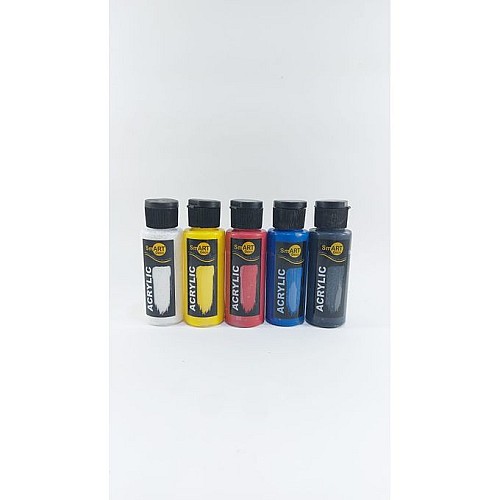 MAJED Tube Peinture Acrylique - Boîte De 5 Pcs