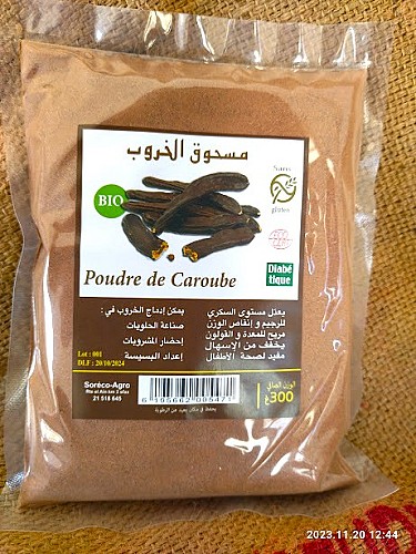 Poudre de caroube