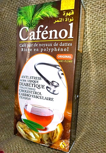 Café de noyaux de dattes " Cafénol"