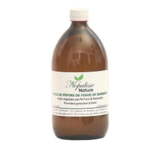 Huile de pépins de figue de barbarie bio 1 Litre