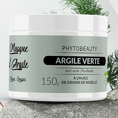 Masque d'Argile Verte 150g