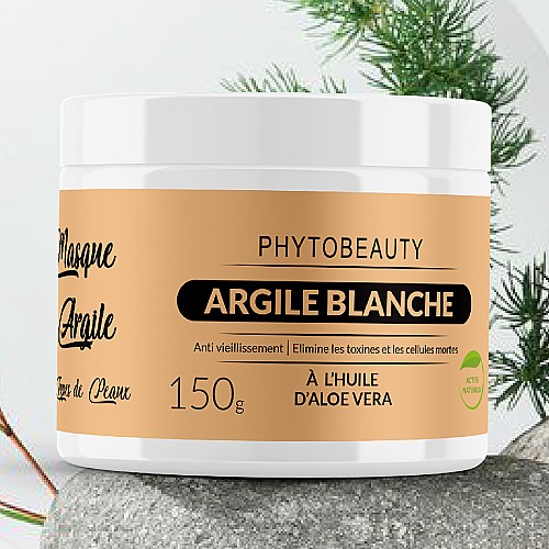 Masque D'argile BLANCHE