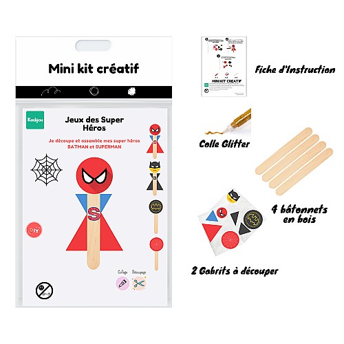 Kit créatif des super heros