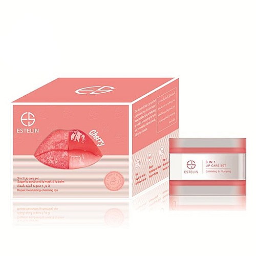 Coffret De Soin Des Lèvres 3 En 1 - Cherry