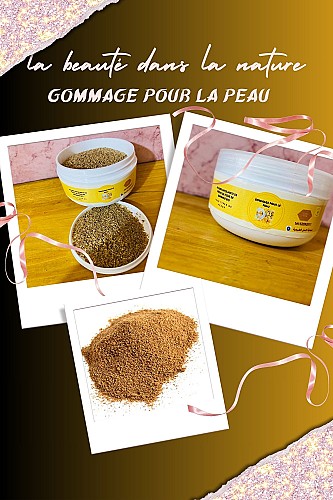 Poudre de gommage des pépins de figue de barbarie 50g