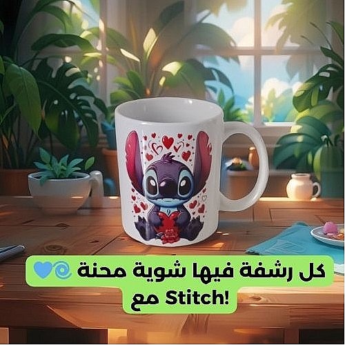 bleu Mug stitch
