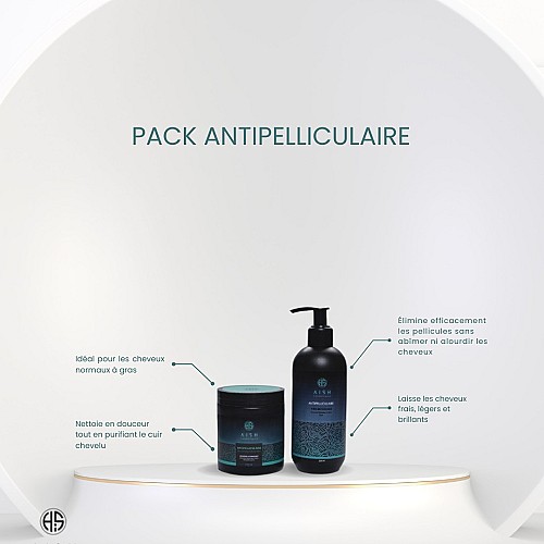 Pack Antipelliculaire – Shampoing & Masque Purifiant