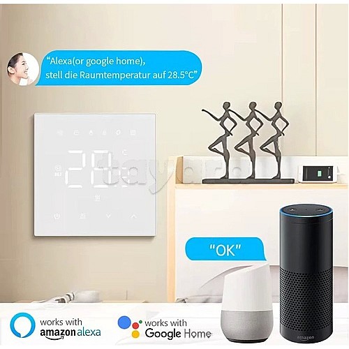 Thermostat intelligent programmable AVATTO WT410 à écran LED