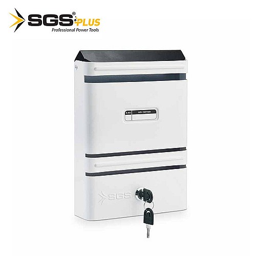 Boite a lettre métalique blanc SGS333