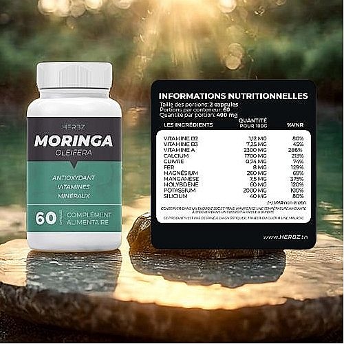 كبسولات المورينجا (60 كبسولة) MORINGA
