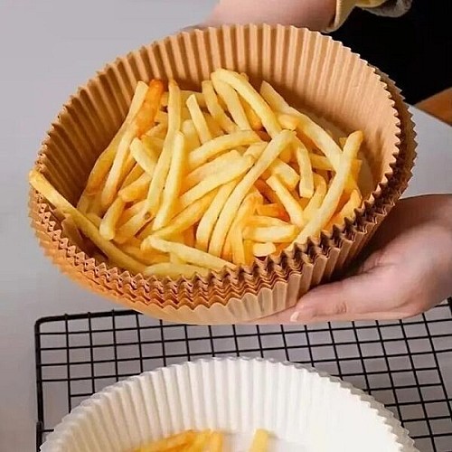 Moules en papier pour friteuse à air ( Lot de 50 pcs ) 160*45mm