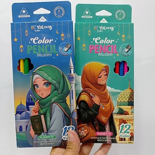 Paquet Crayon de couleurs 12/18 YALONG