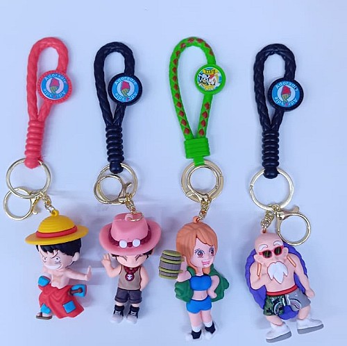 Pack de 4 porte-clés Disney Anime