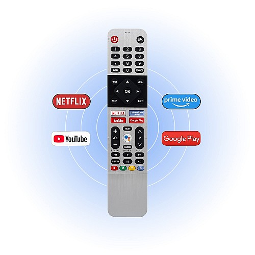 Télécommande téléviseur Android IRIS telefunken