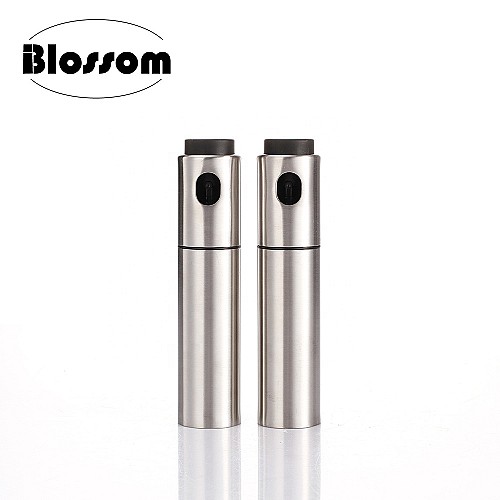 Pulvérisateur d’Huile 100ml en Métal Argenté