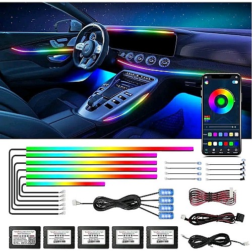 Accessoires de voiture 22 en 1 RVB