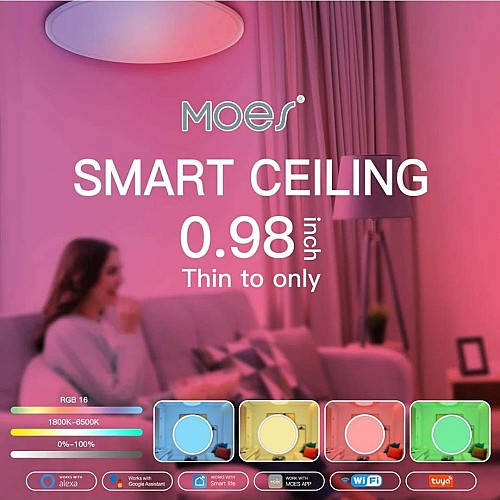 Plafonnier intelligent MOES WIFI