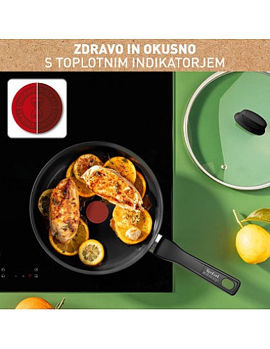 Sauteuse 24cm Céramique Renew Black