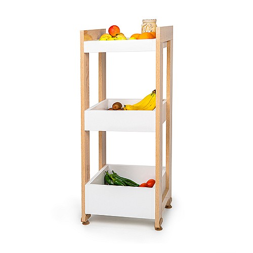 Etagère de rangement cuisine à 3 niveaux