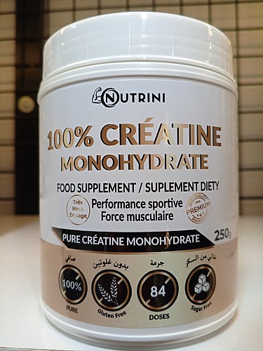 NutrinI 100% Créatine Monohydrate