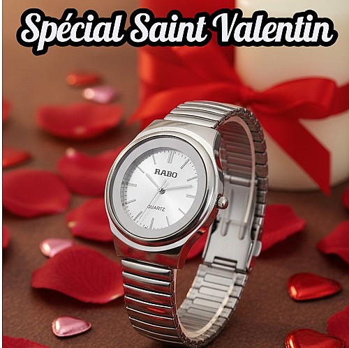 Montre Classique Grise