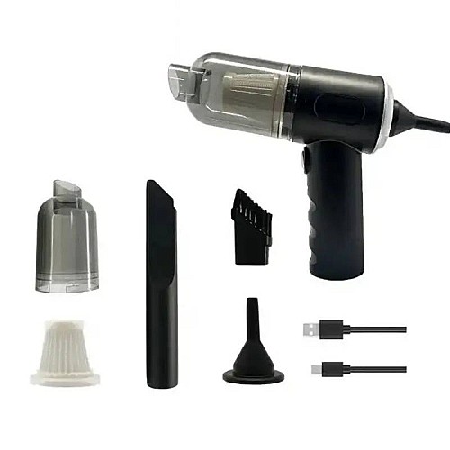 Aspirateur à main 3EN1 Rechargeable AS-228 - Noir