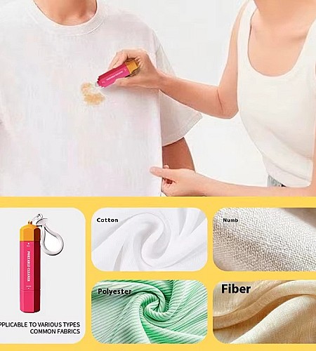 Stylo Détachant Portable pour Vêtements