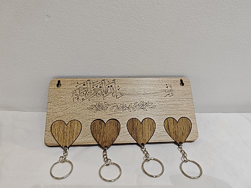 porte clef rectangulaire