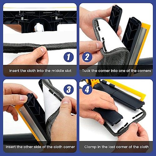 Recharge micro fibre balai rectangulaire