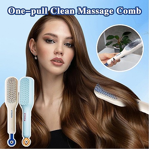 Brosse À Cheveux Auto-nettoyante
