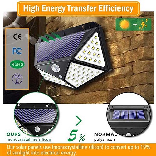 Lampe solaire 100 Led