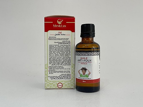 Huile anti-poux – 100% Naturelle 🌿 (50 ml)