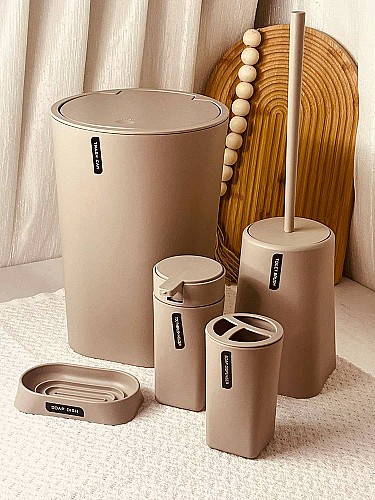 Ensemble accessoires salle de bain 6 pcs 8-40-1