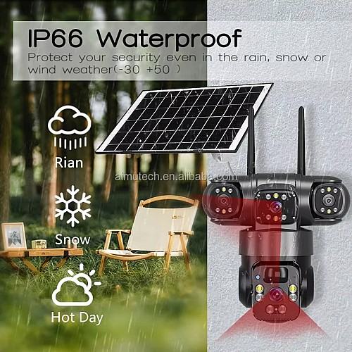 Caméra solaire 4G