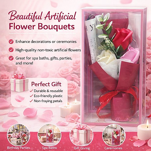 Bouquet de fleurs artificielle